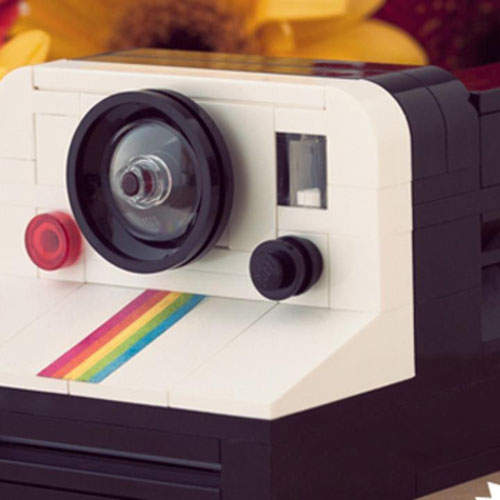 LEGO Polaroid OneStep SX-70 Camera by Chris McVeigh