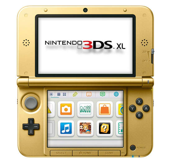 3DS LL雙新色發表薩爾達傳說金色限定機好搶眼