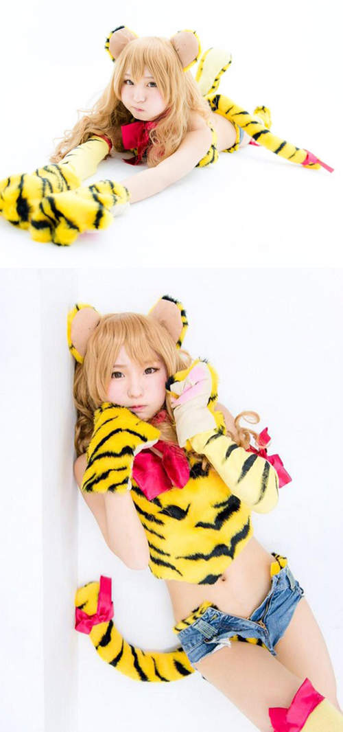 《宅宅爱COser》あんにゅい豆腐迷人的小恶魔系制服打扮超cute Facebook-第8张