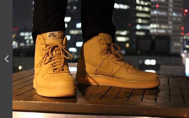 Air force 1 hotsell high 07 on feet