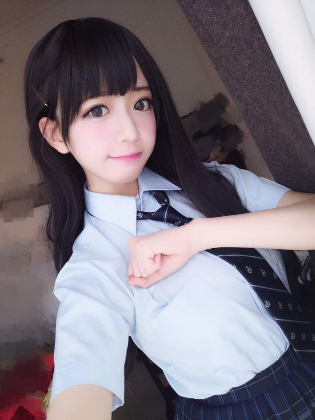 《清纯学生妹yami》挑战10月最好看就是她了 Facebook-第6张