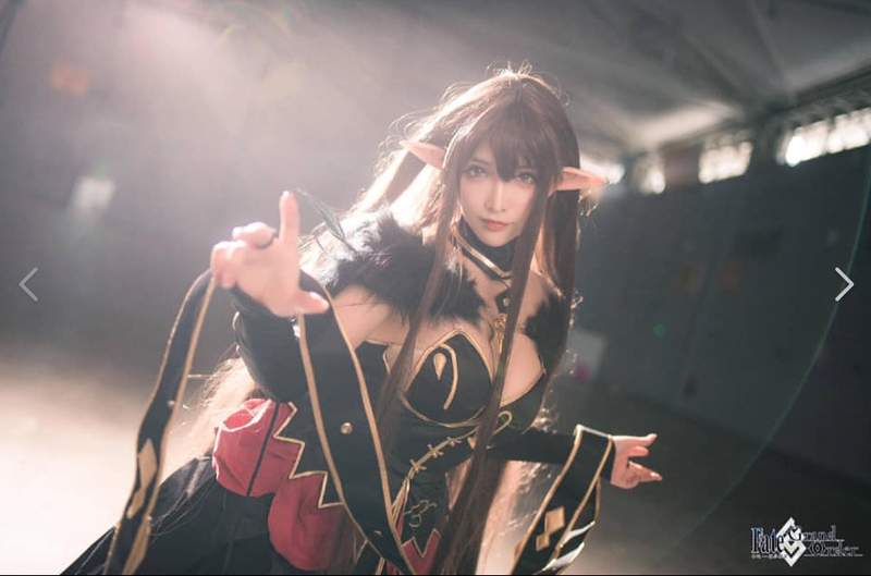 兽耳狂热《性感妹子只是简言》英雄联盟cosplay辣个胸辣个腿色气满点 Facebook-第12张