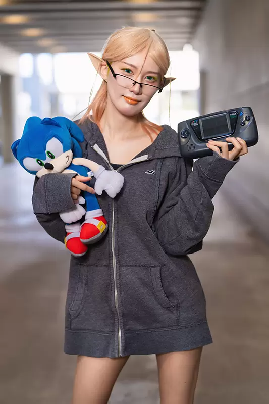 异世界归来的舅舅《真人精灵舅妈》coser「NRK the Hedgehog」超漂亮，就等你来倾吐心事啰 Facebook-第6张