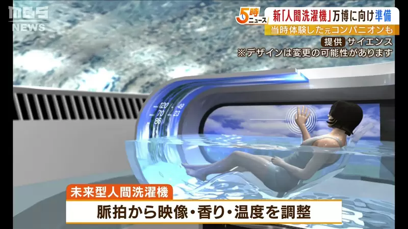 懶人福音《日本開發人類洗澡機》預計會在2025年的大阪世博會上亮相 | 葉羊報報