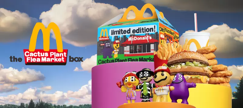【有片】快樂成人餐《McDonald’s x CPFM》麥當勞最潮聯名系列！漢堡神偷、大鳥姐姐和奶昔大哥變身四眼仔 | 葉羊報報