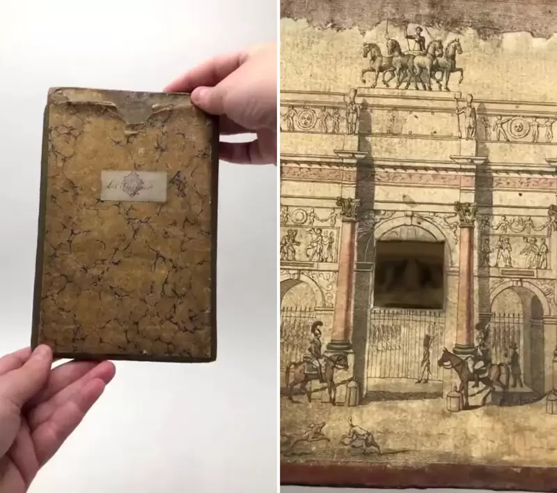 《來自1830年代的3D繪本》原來窺探洞洞可以得到這麼多驚喜 | 葉羊報報