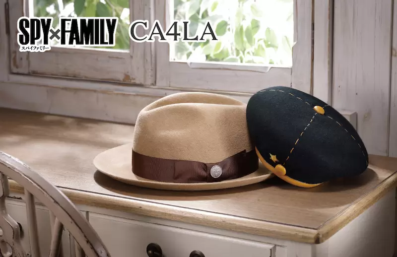 優雅至極《SPYxFAMILY間諜家家酒》與帽子品牌「CA4LA」聯名推出洛伊德