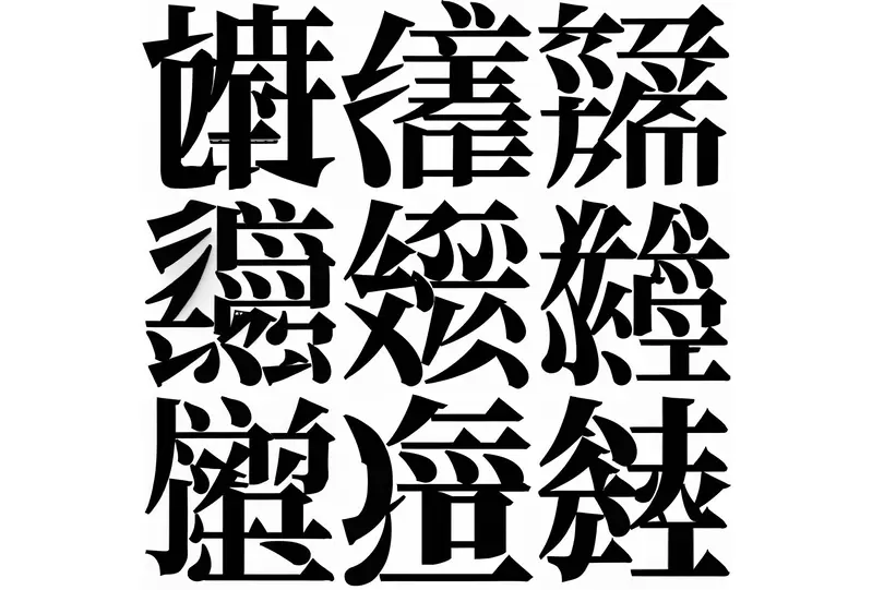 《讓AI學習文字的結果》日本網友創造異形字體 免費公開歡迎大家下載活用 | 葉羊報報