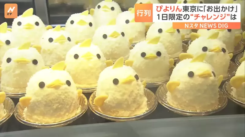 超人氣點心《名古屋小雞甜點》5月首次在東京發售，民眾徹夜排隊就是為了吃到它 | 葉羊報報