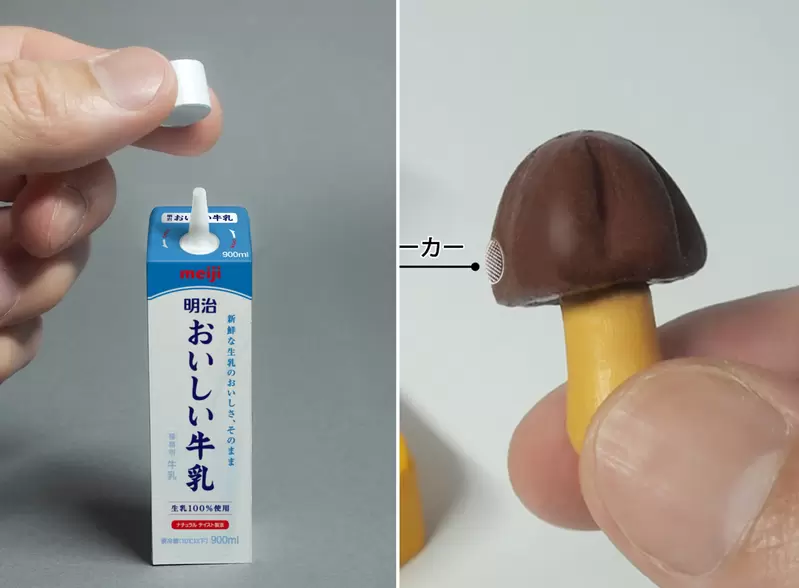 日本明治與設計師合作推出《架空趣味雜貨》香菇山耳機還有牛奶立可白超有梗 | 葉羊報報