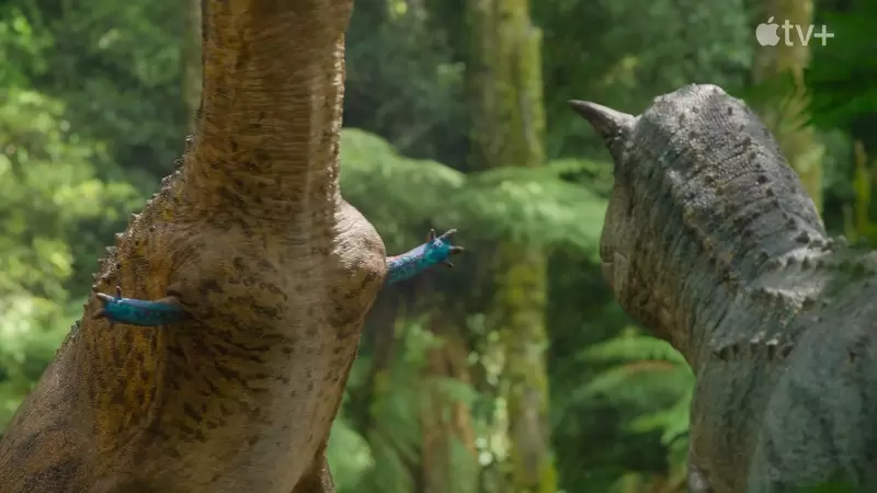 AppleTV紀錄片《史前地球》一段恐龍求偶的畫面直接讓網友笑到併軌 | 葉羊報報