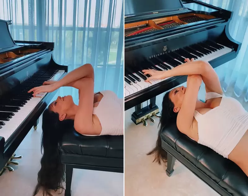世界最性感女鋼琴家《反手彈鋼琴》原來還可以這樣子彈奏樂器的嗎？ | 葉羊報報