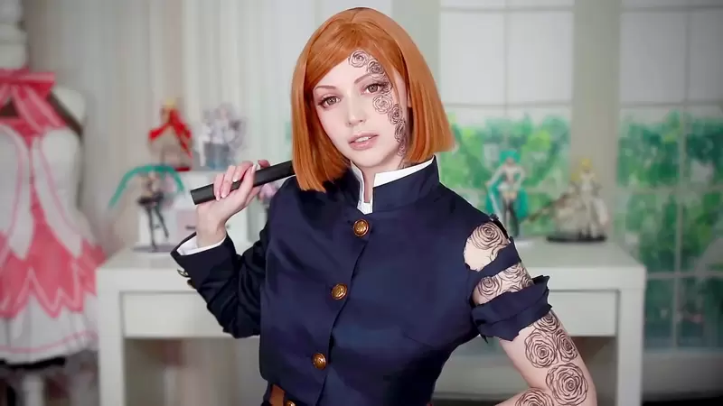美美撕漫女《Kleiner Pixel》美妆YouTuber变身「咒术回战」人气女角「钉崎野蔷薇」