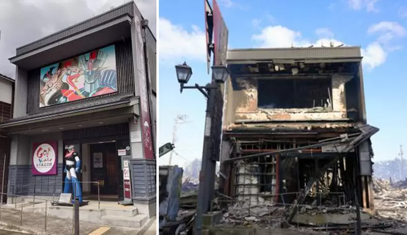 日本石川縣地震《永井豪紀念館》因火災毀損，許多重要收藏原稿損失 | 葉羊報報