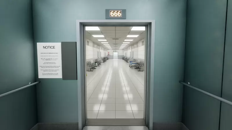 找碴類逃生遊戲《Hospital 666》在永無止境的醫院迴廊裡排除〝異象〞才有辦法順利過關 | 葉羊報報