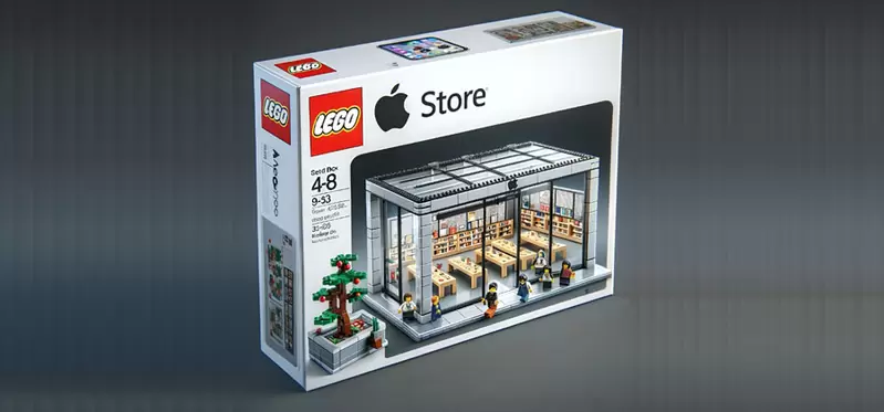 讓AI生成的《Apple Store》樂高玩具系列，真的有這種商品大人們肯定買爆 | 葉羊報報