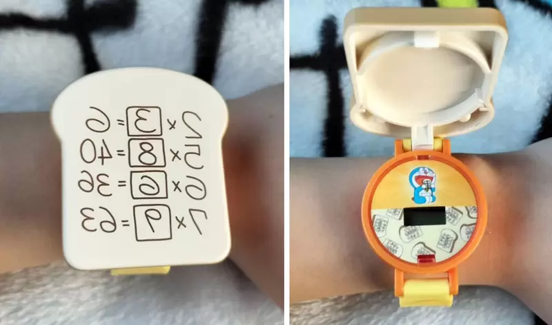 扭蛋商品《哆啦A夢 秘密道具手錶》4種造型「任意門」、「時光布」、「記憶麵包」、「更衣照相機」通通都可愛❤ | 葉羊報報