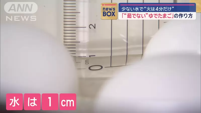 《日本記者不會看直尺》教你如何省水快煮水煮蛋 用尺量水的一幕讓評論歪樓了 | 葉羊報報